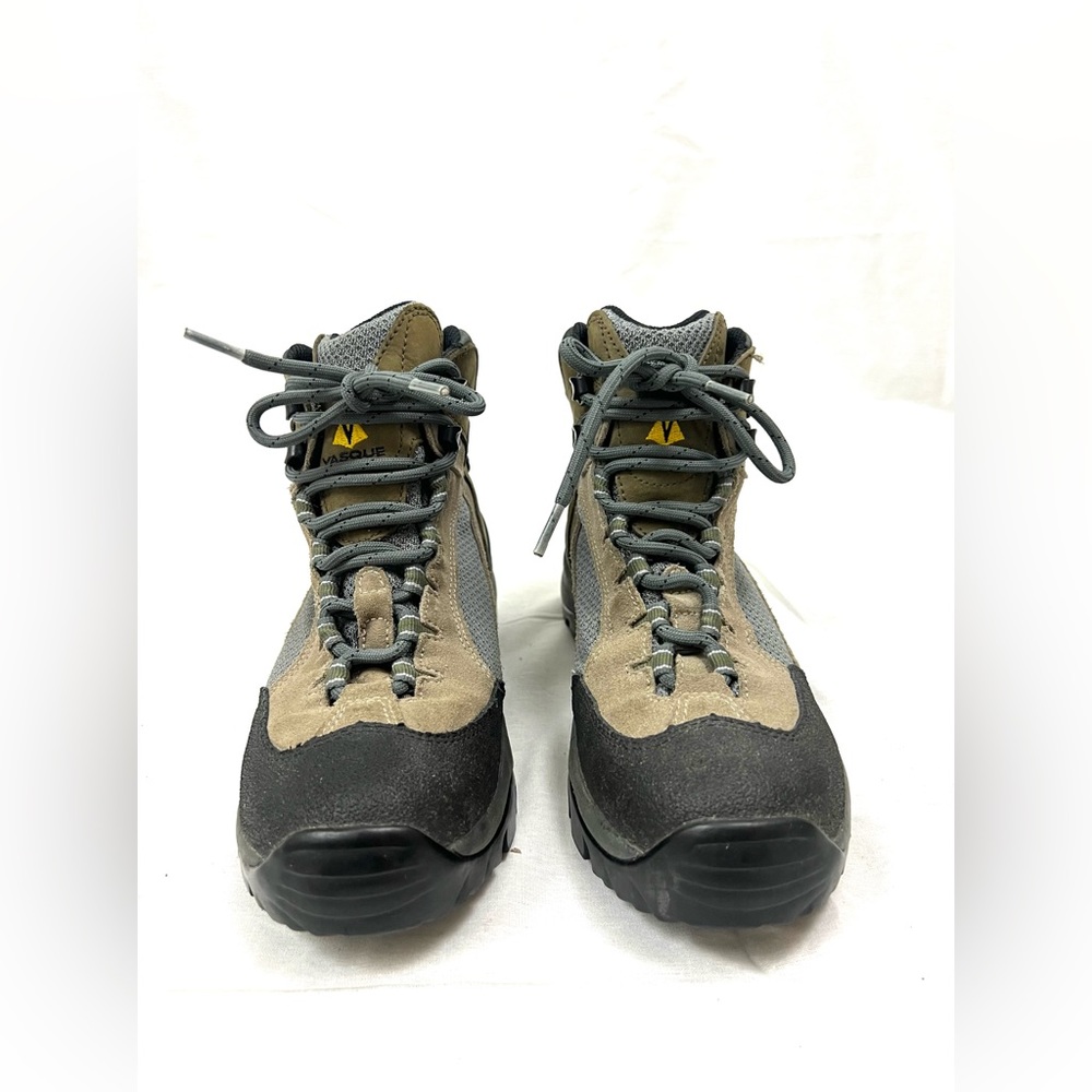 Vasque Gore-Tex Women's Hiking Boots Vibram Size 8 Leather Gray